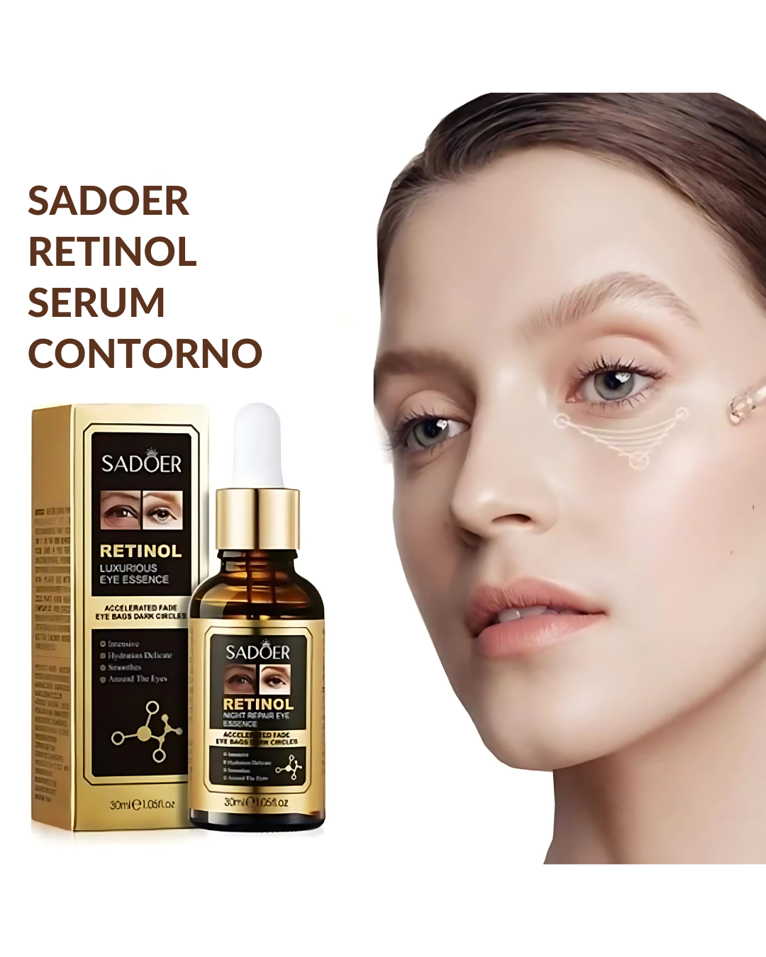 SERUM CONTORNO DE OJOS CON RETINOL